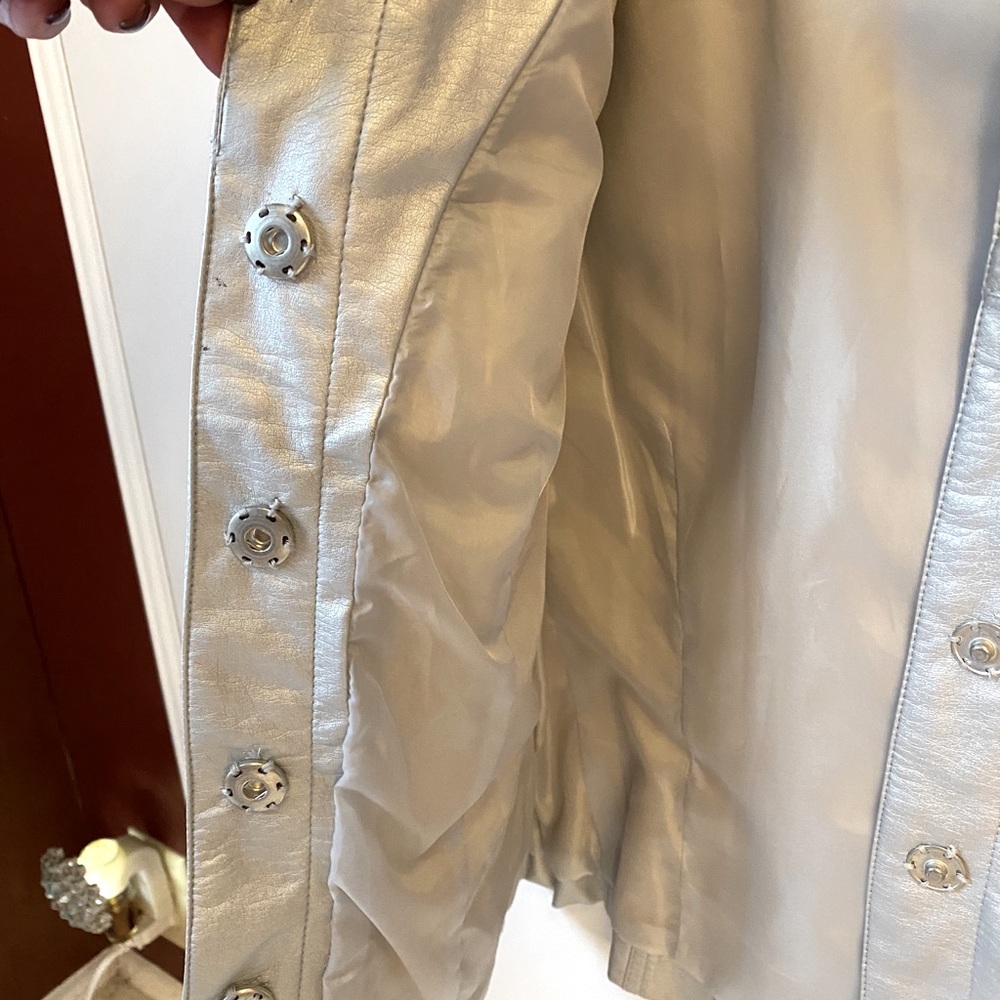 Faux Leather Jacket - Picture 4 of 5